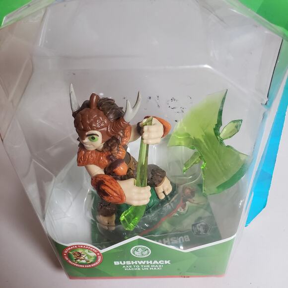 Skylanders Trap Team 87164888 Bushwhack Axe To Max Video Game Figure *broke* - Picture 3 of 7